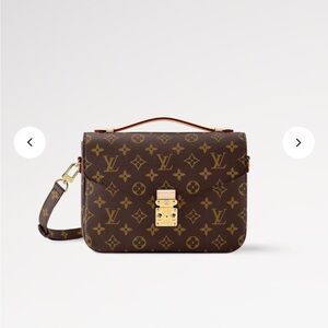 Louis Vuitton Brown Monogram Shoulder Bag